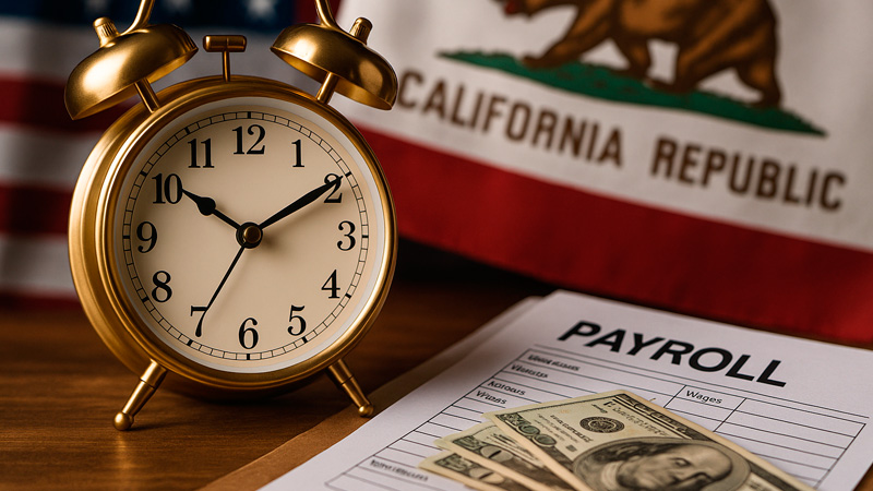 Daylight Saving Time & Payroll: What California Employers Must Know for Night-Shift Workers in 2025